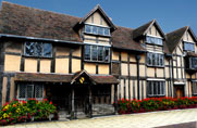 Shakespeare's birthplace at Stratford-on-Avon