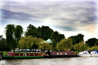 Barges on the River at Stratford-on-Avon
